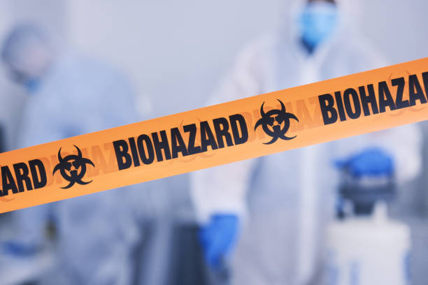 Professional Biohazard technician working in Port Saint Lucie, FL
